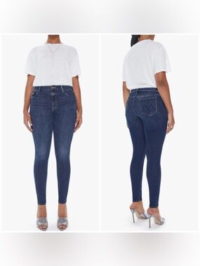 Mother High Waisted Looker Jeans in Teaming Up [8015]